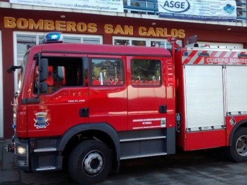 Se incendió una vivienda en San Carlos