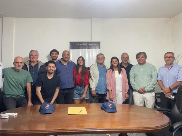 Matias Sena presidirá el club Atenas hasta diciembre de 2025