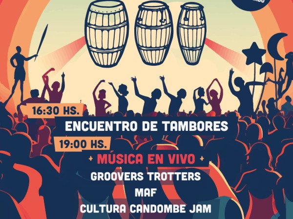 Zona Joven El Placer recibe este domingo el Día Nacional del Candombe