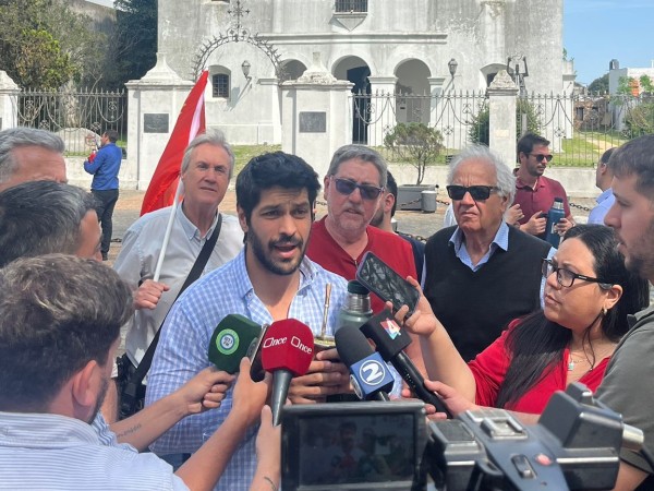Ojeda en San Carlos: “Si nos toca pasar al balotaje, nosotros sí le ganamos a Yamandú Orsi”