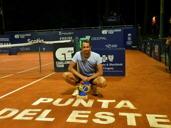 El tenista colombiano Daniel Galán se consagró campeón del Punta del Este Open