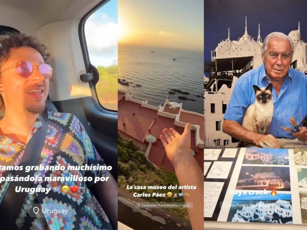El youtuber Luisito Comunica llegó a Maldonado y visitó Casapueblo