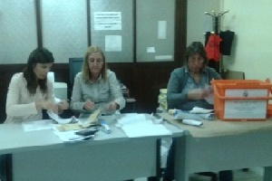 Intenso trabajo para terminar el sábado el escrutinio departamental