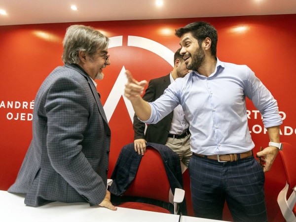 Fossati se suma al Partido Colorado; y Zubía le dio la bienvenida