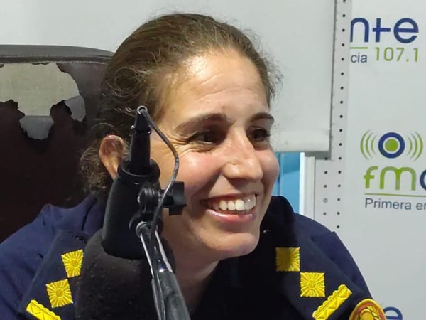 "Somos del pueblo y para el pueblo": Viviana Borlinqui, futura jefa regional de Bomberos