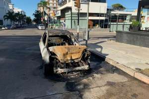 Senador Bianchi chocó varios vehículos y terminó ocasionando incendio en calle 20: espirometría dio 1.30