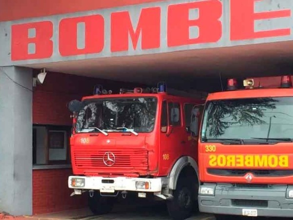 Pan de Azúcar: incendio en galpón de AFE dejó pérdidas totales
