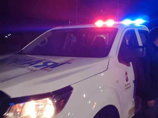 Un siniestro entre una camioneta y una moto dejó a un joven con pérdida de conocimiento
