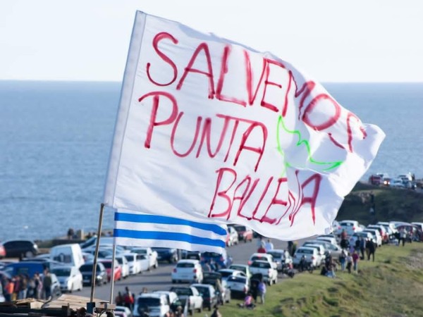 En Change.org hay más de 55 mil firmas contra el proyecto de Punta Ballena